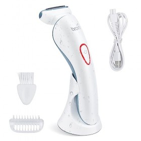 Rasoir électrique pour femme - Rasoir électrique pour aisselles, jambes, visage, bikini - Rasoir électrique pour femme - Humi