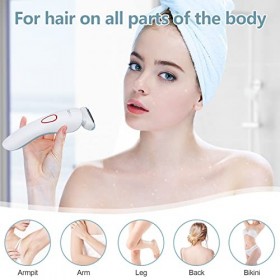 Rasoir électrique pour femme - Rasoir électrique pour aisselles, jambes, visage, bikini - Rasoir électrique pour femme - Humi