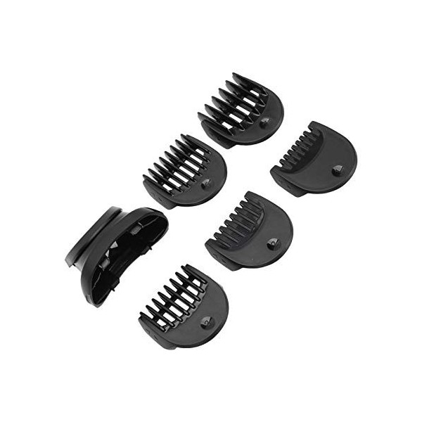 KIMISS Rasoir Tondeuse Peigne de guidage Kit de coupe Convient pour Braun Series 3 Head 5 Pcs Peigne S3 Bord pour Braun Serie