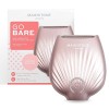 Magnitone GoBare! Mini rasoir rechargeable étanche compact pour les jambes, les aisselles et la ligne de bikini or rose 