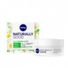 NIVEA NATURALLY GOOD Soin de Jour Peaux Sensibles 50 ml, Soin visage avec 99% d’ingrédients d’origine naturelle, crème de jou