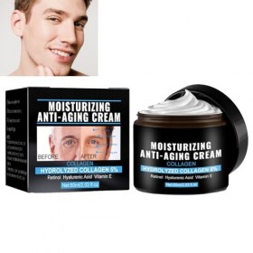 KOAHDE Crème Visage Anti-Rides pour Hommes,Crème Visage Anti-âge pour Hommes,Crème Régénérante pour Hommes,Crème Hydratante V
