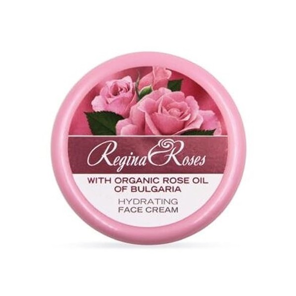 Biofresh cosmetics Regina Roses Crème hydratante pour le visage à lhuile de rose bio de Bulgarie 30 ml