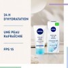 NIVEA Soin de Jour 24h Hydratant Fraîcheur Magnolia - 50 ml sur