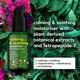 Creme Anti Rougeur Visage - 50ml - Crème Hydratante Visage BIO Peau Sensible&nbsp;Crème Hydratante Végan Creme Hydratante Peau Sec