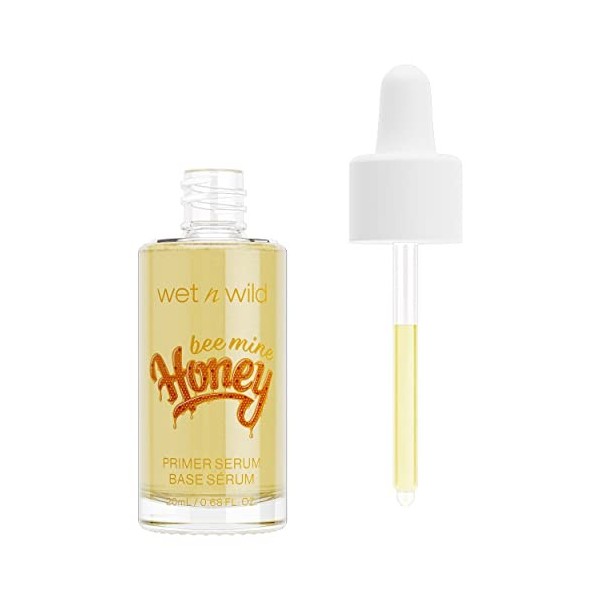 wet n wild, Primer Serum Wild Crush Honey Collection, Sérum Nourrissant 2 en 1 pour le Visage, Formule Légère et Douce à lEa