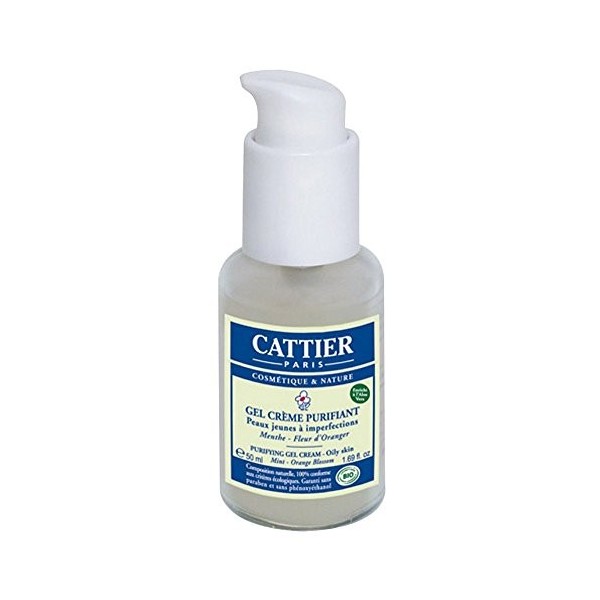 Cattier Soin Peaux Jeunes Gel Crème Purifiant Bio 50 ml