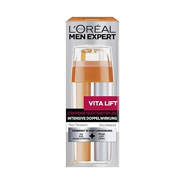 LOréal Paris Hombres Vita Experto Levante Doble - Anti-Aging Cuidado para los hombres - 30ml