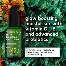 Sérum Vitamine C Vitamine E Visage - Serum Hydratant Visage Bio Vegan - Gel à Vitamine E éclaircissant - Anti-âge Concentré e