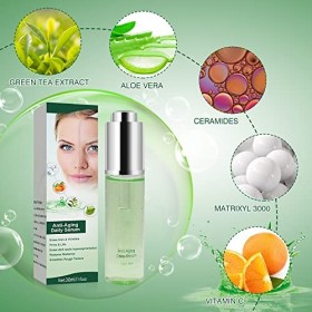 Sérum anti-âge anti-rides profond pour le visage, Sérum anti-rides profonds, sérum pour le visage rétrécissant les pores, Sér