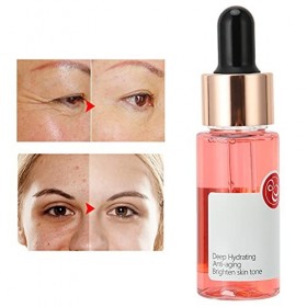 Sérum Visage Hydratant à la Rose, Sérum Anti-âge pour le Visage, Sérum Hydratant Anti-rides, Sérum Soin de la Peau, Sérum Rép