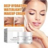 Crème de Maquillage Waterlight à Hydratation Profonde,Deep Hydration Waterlight Makeup Cream,Crème de Tone Hydratante,Crème H