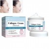 Crème Hydratante Visage Collagene,Anti-âge Crème Anti-rides Femmes,Crème Collagène Visage,Creme Anti Tache Visage,Crème Anti-