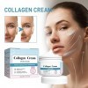 Crème Hydratante Visage Collagene,Anti-âge Crème Anti-rides Femmes,Crème Collagène Visage,Creme Anti Tache Visage,Crème Anti-