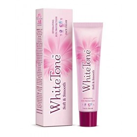White Tone Lot de 2 crèmes douces et lisses pour le visage 25 g