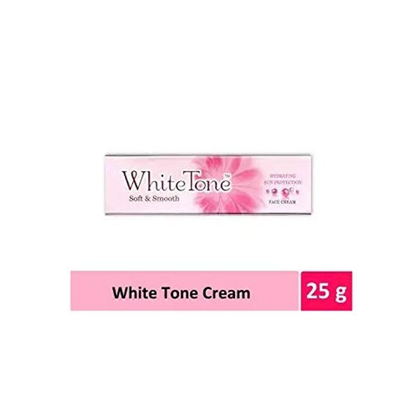 White Tone Lot de 2 crèmes douces et lisses pour le visage 25 g