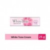 White Tone Lot de 2 crèmes douces et lisses pour le visage 25 g