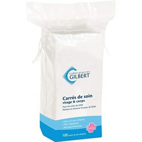 Gilbert Carrés de Soin Visage & Corps 100 Carrés