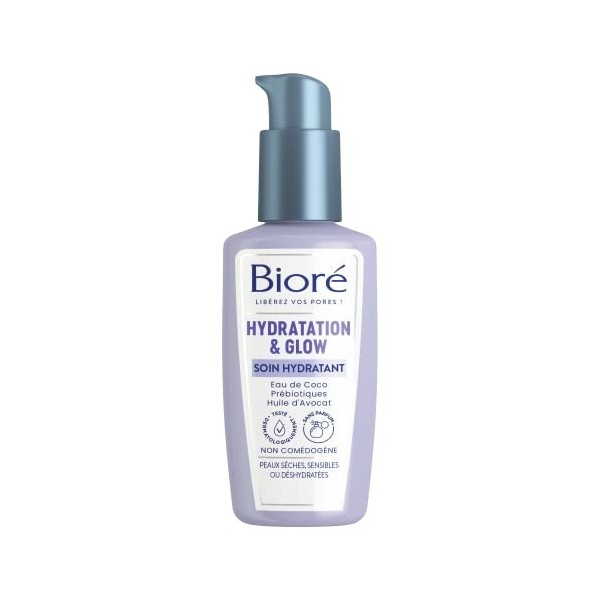 Biore Soin Hydratant Hydratation & Glow 100ml