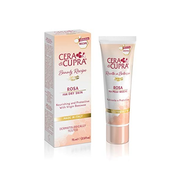 crème pour le visage et le corps idratante per pelli secche tubo rosa 75 ml