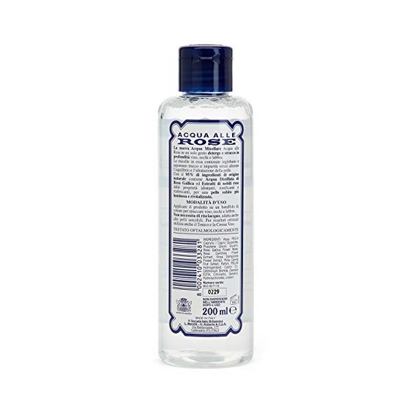 NEUTRO ROBERTS Acqua Micellaire Rose 200 Ml. Masques Et Crèmes