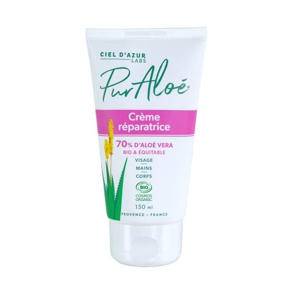 PurAloé Crème Réparatrice Cosmébio/Operaequa 150 ml