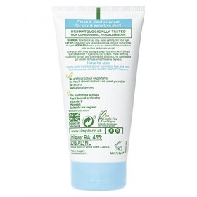 Simple Gel Facial Hidratante De Día 50 Ml Water Boost