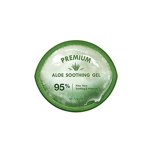 Missha Premium Cica Aloe Soothing Gel 95 % Aloe Vera Apaisant & Humidité 300 ml