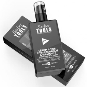 Sérum VISAGE - CHEVEUX - BARBE, Acide Hyaluronique & Vitamine C + Vitamine B, Vitamine E + 4 Huiles Végétales/Crème Hydratant