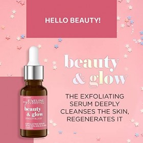 EVELINE Beauty&Glow Sang De Dragon! Sérum Exfoliant Apaise Linflammation Hydrate Réduit La Décoloration Complexe 100% Dingr