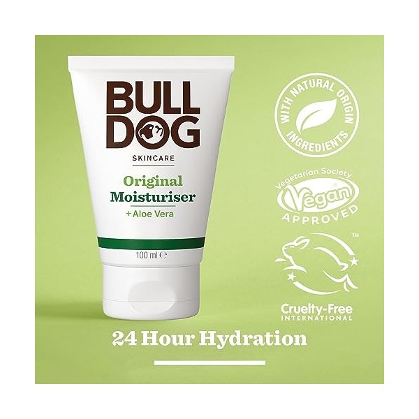 Bulldog Original Moisturiser Crème Hydratant 100 ml