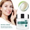 Retinol Cream – Best Moisturizer for Face 2.5% Retinol with Hyaluronic Acid Vitamin E Vitamin B5 Jojoba Oil Green Tea Shea Bu