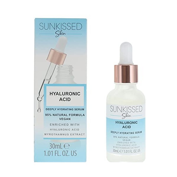 Sunkissed Sérum à lacide hyaluronique pour la peau 30 ml