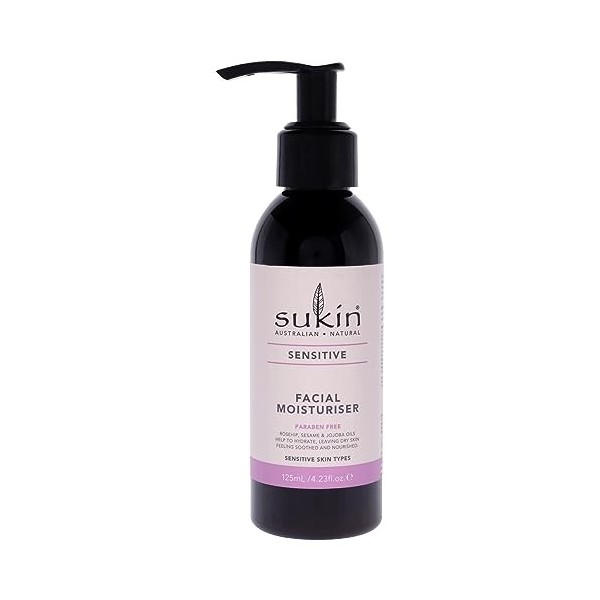 Sukin Sensitive crème hydratante pour le visage 125 ml