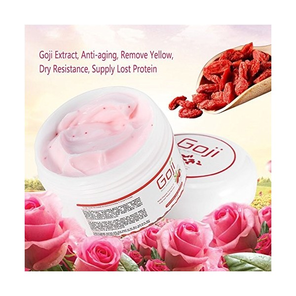 Goji Baies Crème hydratante anti-âge anti-oxydante pour le visage Crème revitalisante anti-rides