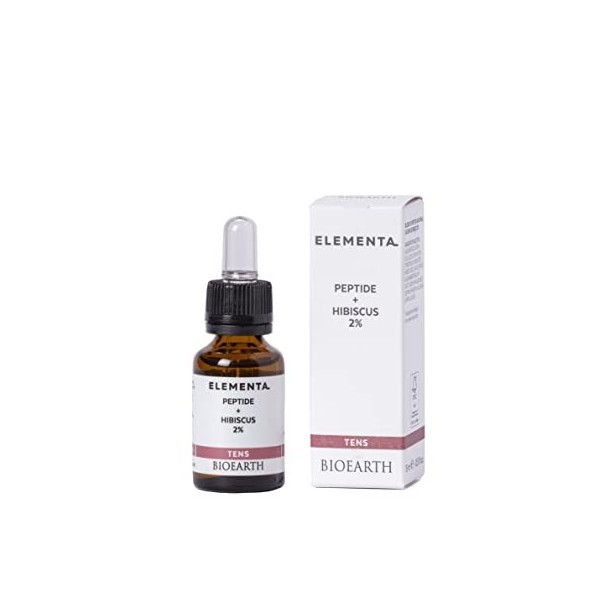 Bioearth Elementa Tens Solution Peptide + Hibiscus 2% 15 ml