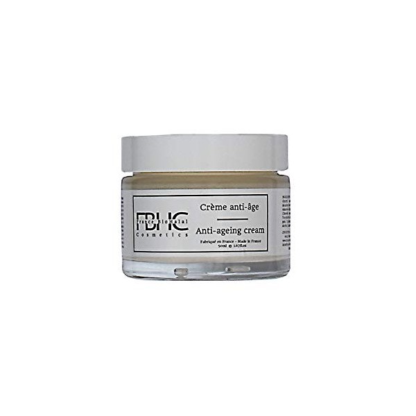 FRANCE BIOHALAL COSMETICS - Cosmétiques Bio - Soin Visage - Crème de Jour Anti Age - Ingrédients Naturels - 50 ml