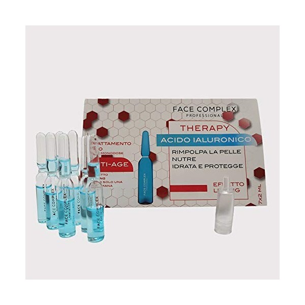 Face Complex Therapy Traitement Visage 7 Fioles unidoses Effet Lifting