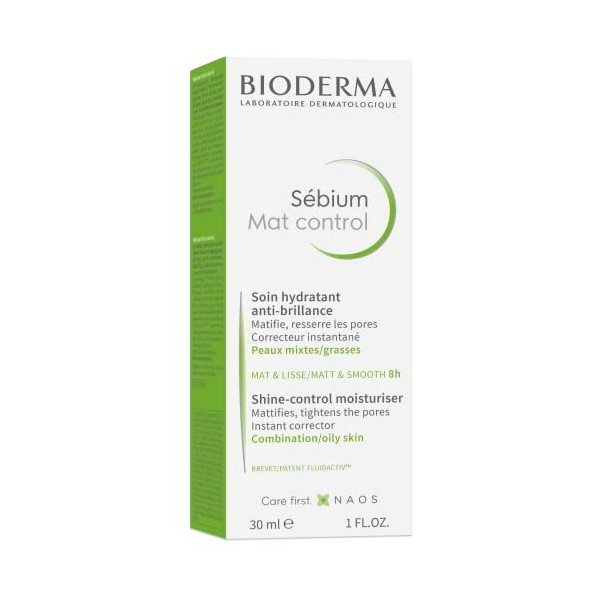 BIODERMA Sébium Mat Control Matifie/Lisse Transformation Durable 30 ml