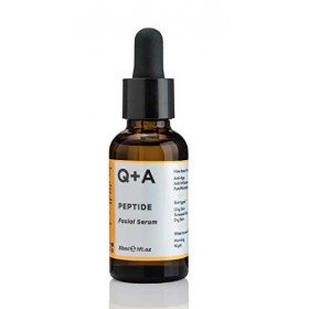 Q+A Peptid Gesichts Serum. Ein leistungsfähiges Anti-Aging-Peptid-Gesichts-Serum zur Revitalisierung Ihrer Haut. 30 ml