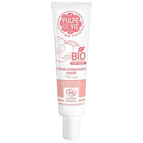 PULPE DE VIE "The Cream" Crème visage BIO hydratante 40 ml, 100% recyclable, à base de fruits, cosmétique antigaspi bio, Upcy
