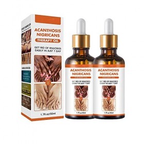 2PCS Acanthosis Nigricans Therapy Oil, Dark Spot Corrector Oil | Whitening Serum for Face, Acanthosis Nigricans Treatment, Da