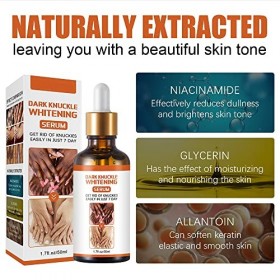 Keeoysie Face Serum，Sérum Blanchissant pour le Corps，Sérum de Blanchiment des Articulations Sombres, Sérum Blanchissante，Corr