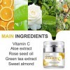 Crème de nuit intense à la vitamine C, crème anti-rides pour le visage au rétinol, crème hydratante quotidienne anti-âge pour