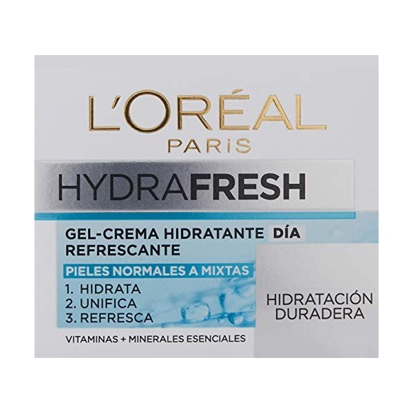 LOréal Hydrafresh Gel Mixa Crème de Jour