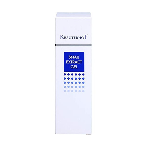 GEL à la bave descargot KRÄUTERHOF® tube de 100 ml composé de Poly-Helixan 5 %