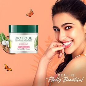 Biotique Coconut Whitening and Brightening Cream for All Skin Types
