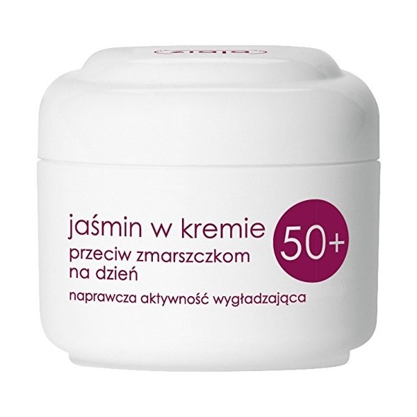 Crème Anti-Rides au Jasmin 50+ pour le Jour 50 ml de Ziaja