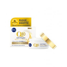 Nivea Visage Q10 Power Crème Visage Anti-rides Jour Extra Nourrissant 50 ml