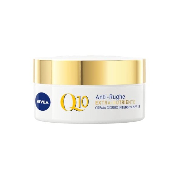 Nivea Visage Q10 Power Crème Visage Anti-rides Jour Extra Nourrissant 50 ml